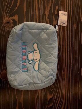 F21 Cinnamoroll Quilted Light Blue Pouch